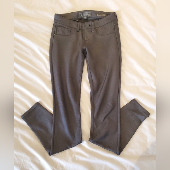 Black skinny shinny pants - Picture 1 of 5